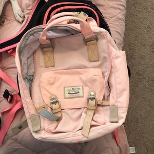 Pastel pink backpack
